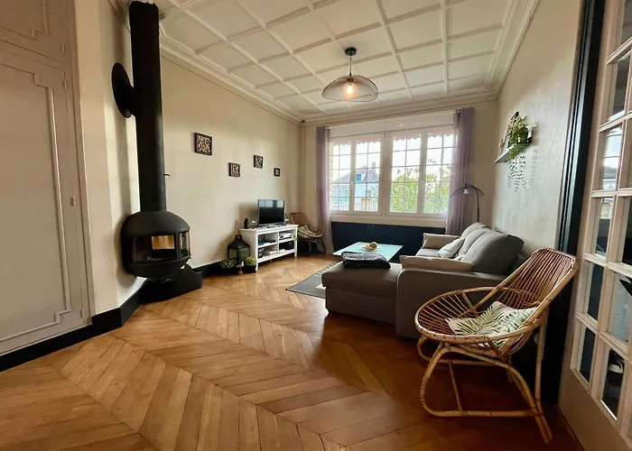 La Mesangere-maison Normande A 150m De La Ferienhaus Hermanville-sur-Mer