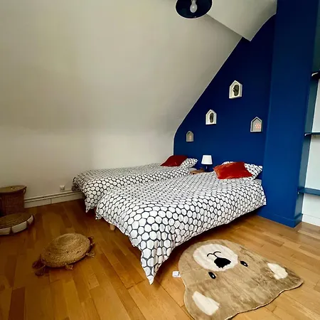 La Mésangère-maison Normande à 150m De La Hébergement de vacances Hermanville-sur-Mer